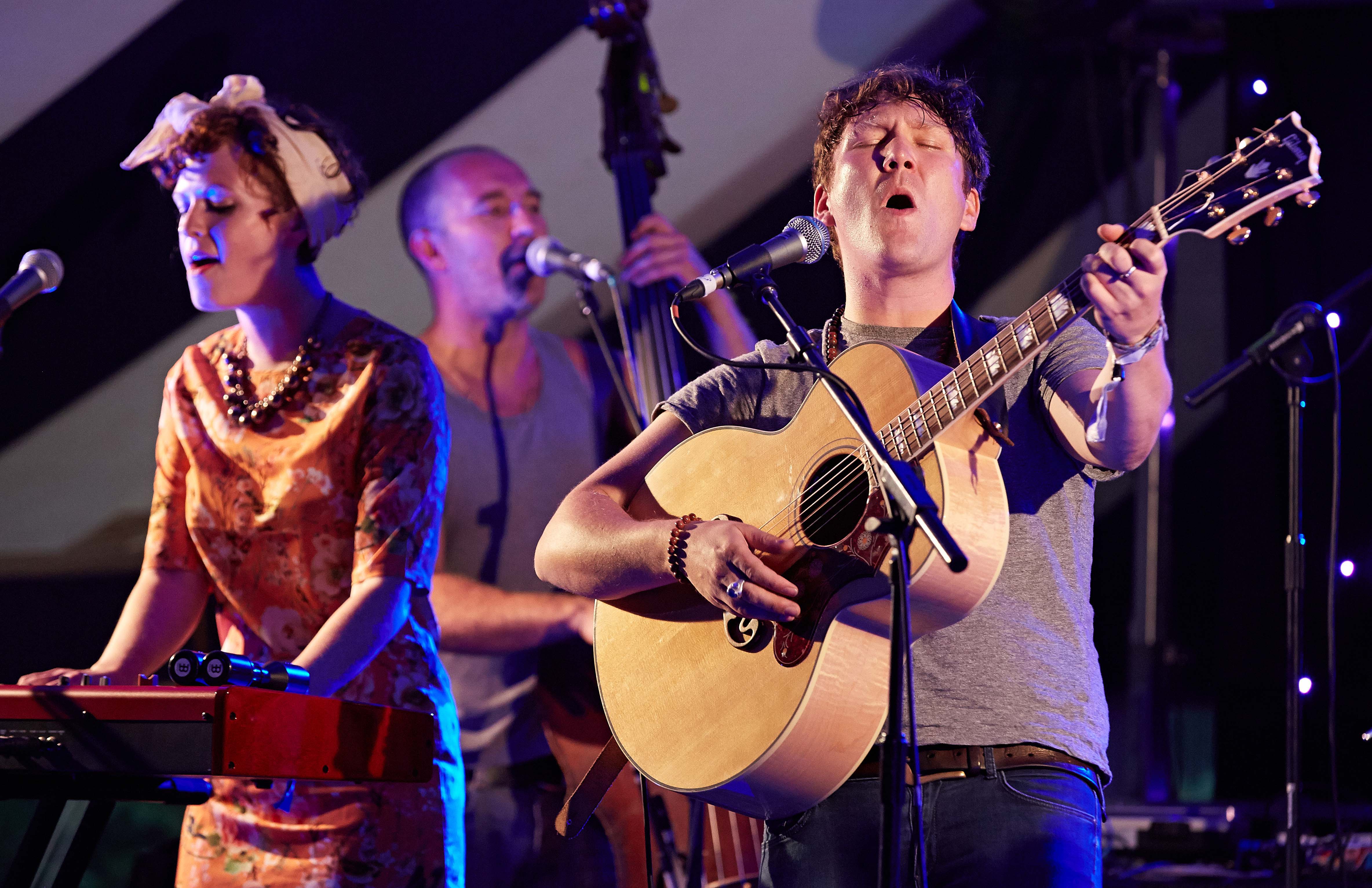 at the Port Eliot Festival, St Germans, Cornwall.