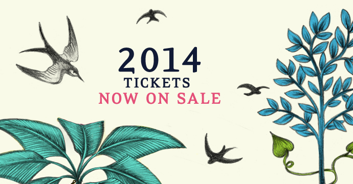 Port Eliot Festival tickets 2014