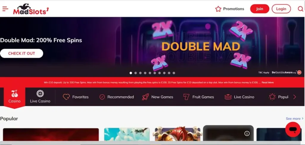 MadSlots Casino